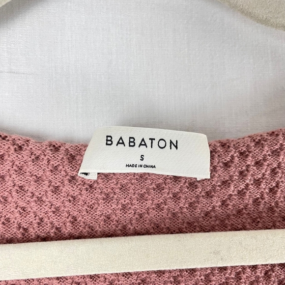 Babaton Cotton & Cashmere Lita Cropped Sweater - Picture 10 of 12
